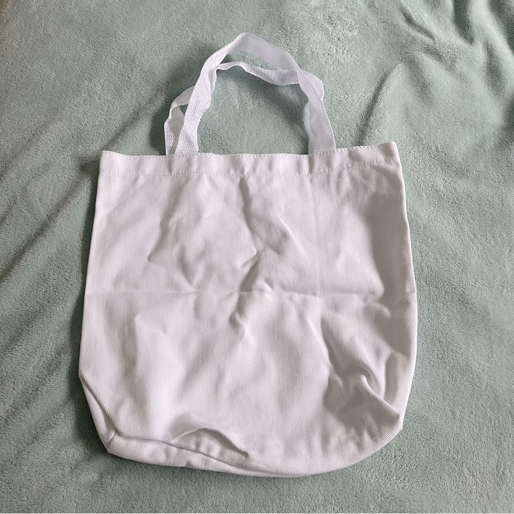 White Cotton Tote Bag